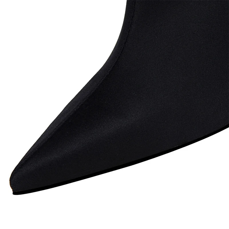 BIGTREE Shoes Women Boots Fashion Ankle Boots Pointed Toe Stretch Boots Autumn Stiletto Socks Boots High Heels Ladies Shoes 2026