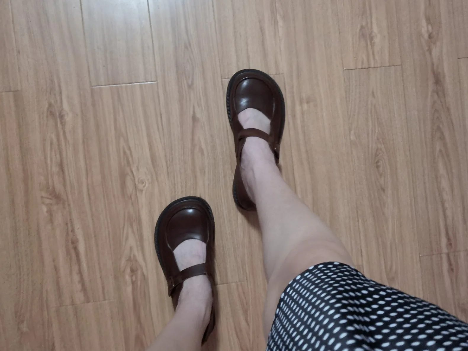 Careaymade-Genuine Leather British big head leather shoes women's breathable non slip original handmade soft sole single shoes
