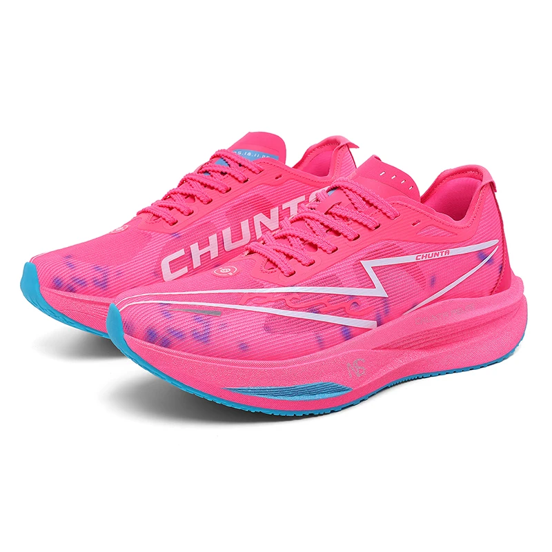 Men Carbon Plate Running Shoes Breathable Women Tennis Sport Trainers Outdoor Marathon Jogging Casual Athletic Chunta Sneakers