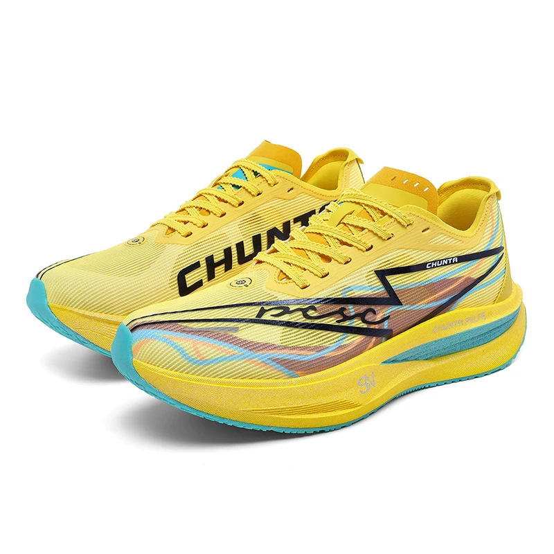 Men Carbon Plate Running Shoes Breathable Women Tennis Sport Trainers Outdoor Marathon Jogging Casual Athletic Chunta Sneakers