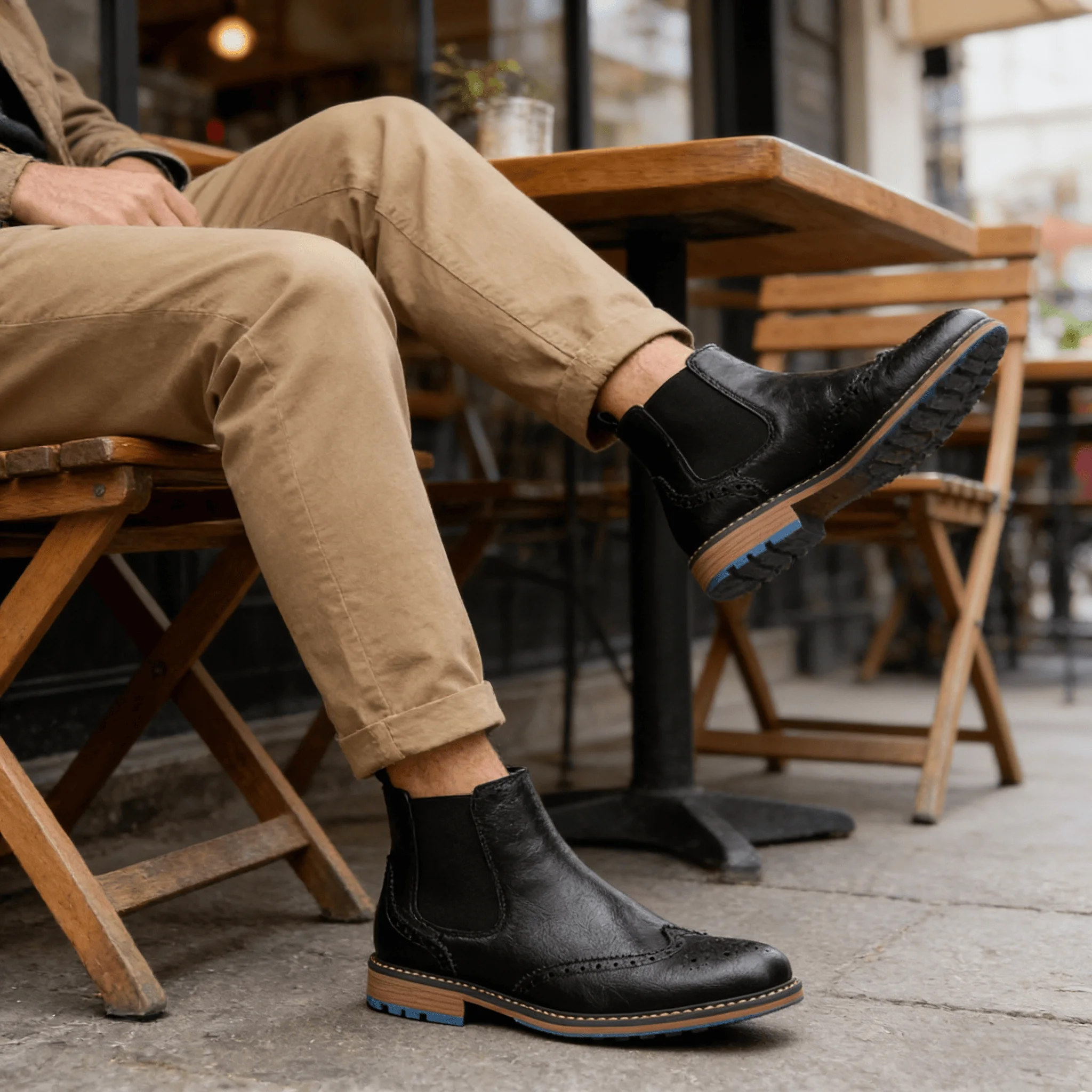 Men Boots Fashion Retro 2026 Casual Brand Comfortable Leather Boots