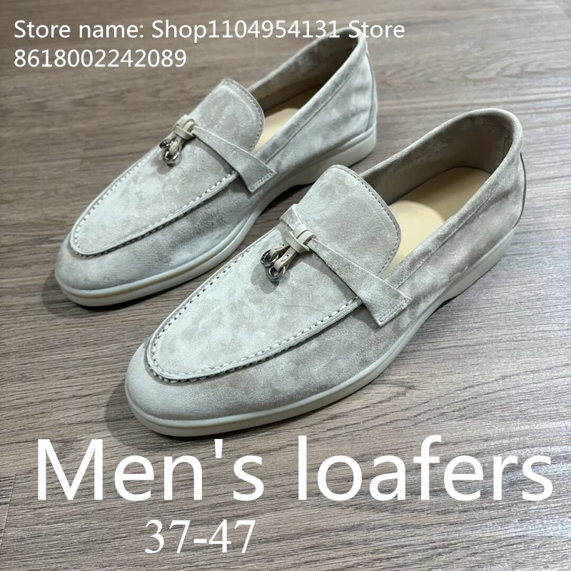 men All genuine leather Walking men's tassel loafers shoes summer Sheepskin Suede Colorful Loafers Casual