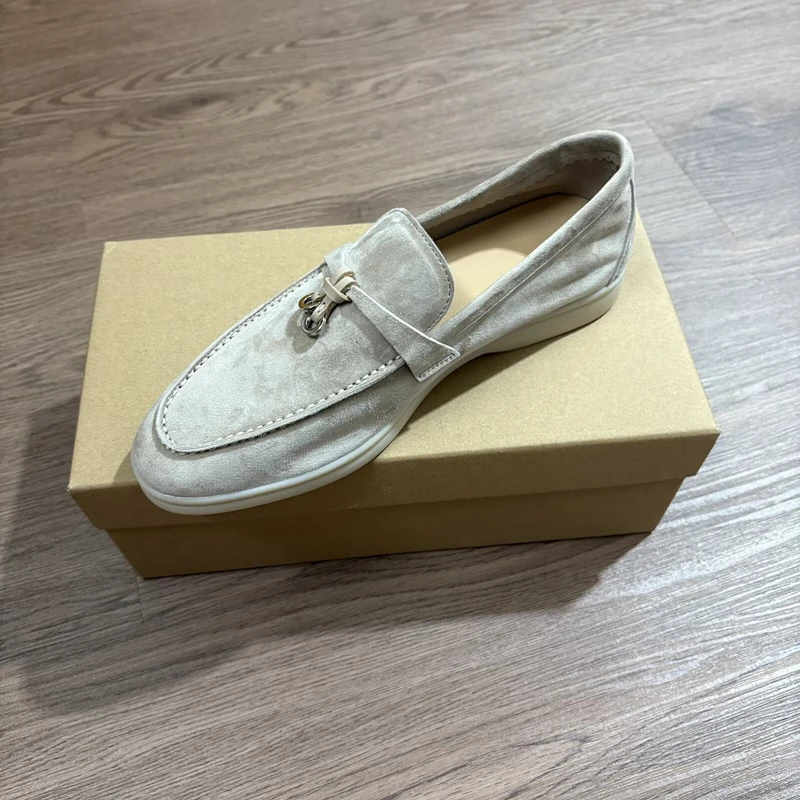 men All genuine leather Walking men's tassel loafers shoes summer Sheepskin Suede Colorful Loafers Casual