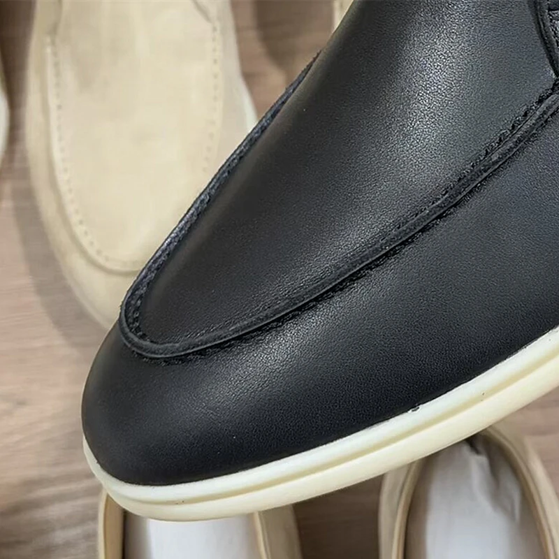 men All genuine leather Walking men's tassel loafers shoes summer Sheepskin Suede Colorful Loafers Casual