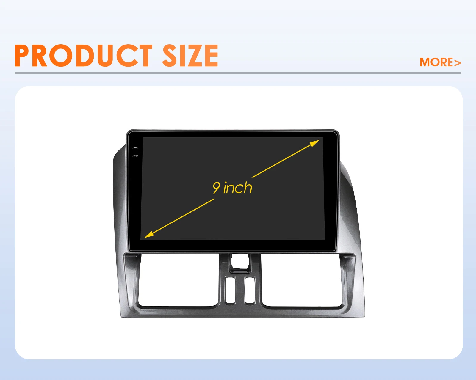 9" Hizpo 2Din CarPlay Android Auto Car Radio for Volvo XC60 2008 - 2013 BT 4G RDS DSP GPS SWC Snapdragon 6115 360°CAM