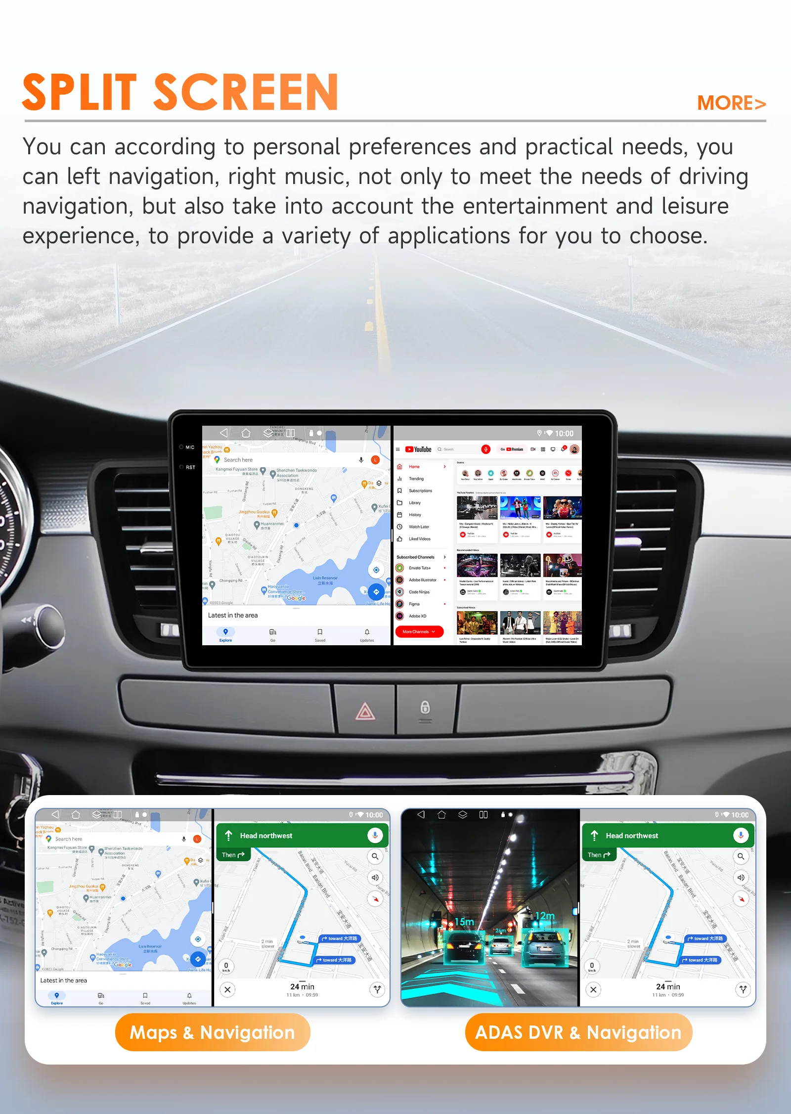 Hizpo 2Din 9inch Android Car Radio for Peugeot 508 508SW 2011 - 2018 CarPlay Android Auto RDS DSP GPS Navigation Snapdragon 6115