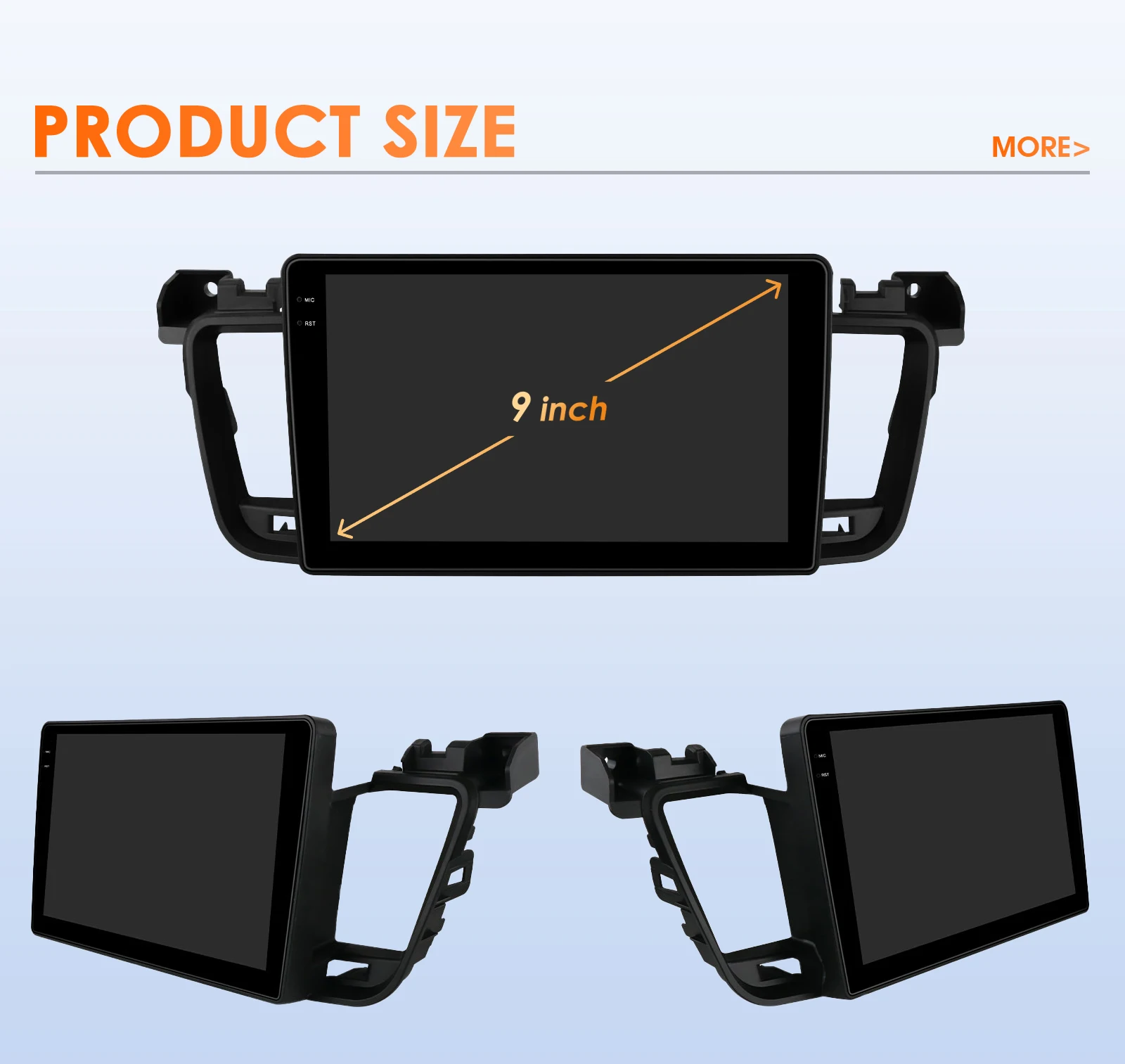 Hizpo 2Din 9inch Android Car Radio for Peugeot 508 508SW 2011 - 2018 CarPlay Android Auto RDS DSP GPS Navigation Snapdragon 6115
