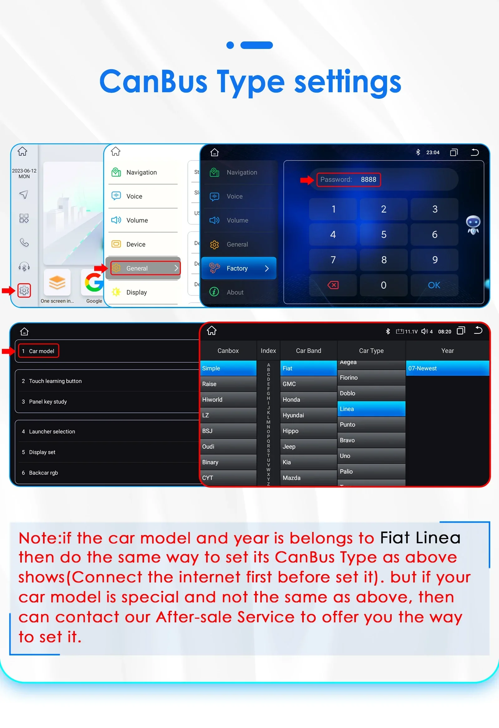 Hizpo 2Din 7Inch CarPlay Android Auto Car Radio for Fiat Grande Punto Linea 2007 - 2012 UI7862 Multimedia RDS DSP GPS 4G BT SWC