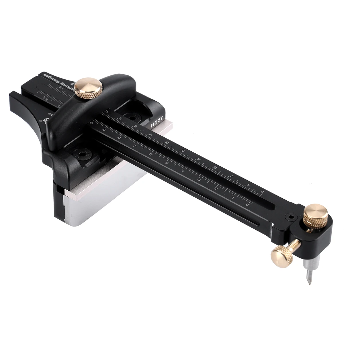 HD27 Line Drawing Scriber Metric and Imperial Backrest Hanging Platform Diameter Of Less 11mm Pen Woodworking Tool by HONGDUI