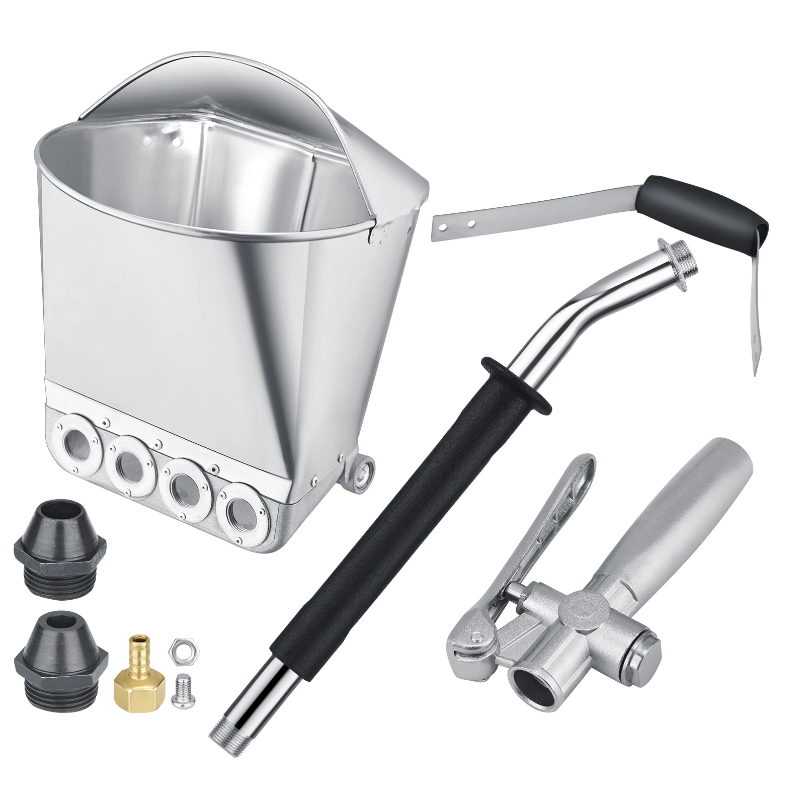 Mortar Spray Gun, Cement Mortar Spray Gun, Wall Spray Gun, 4-Nozzle Cement Mortar Spray Gun, Coated Mortar Spray Gun