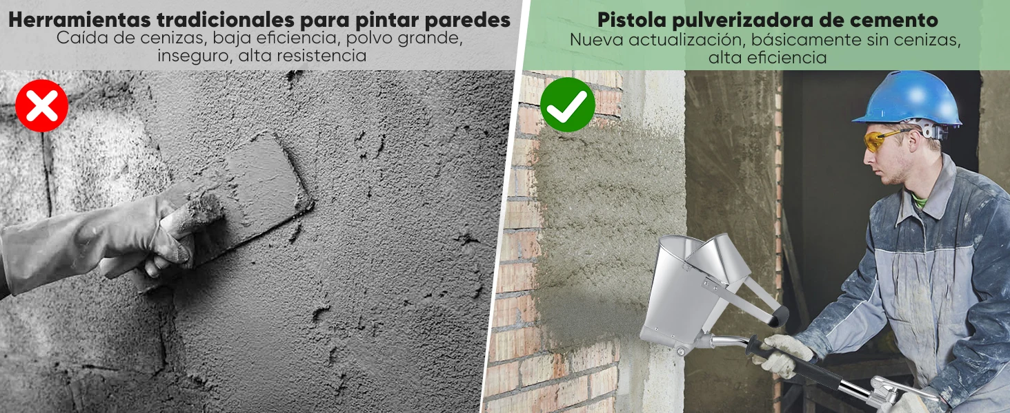 Mortar Spray Gun, Cement Mortar Spray Gun, Wall Spray Gun, 4-Nozzle Cement Mortar Spray Gun, Coated Mortar Spray Gun