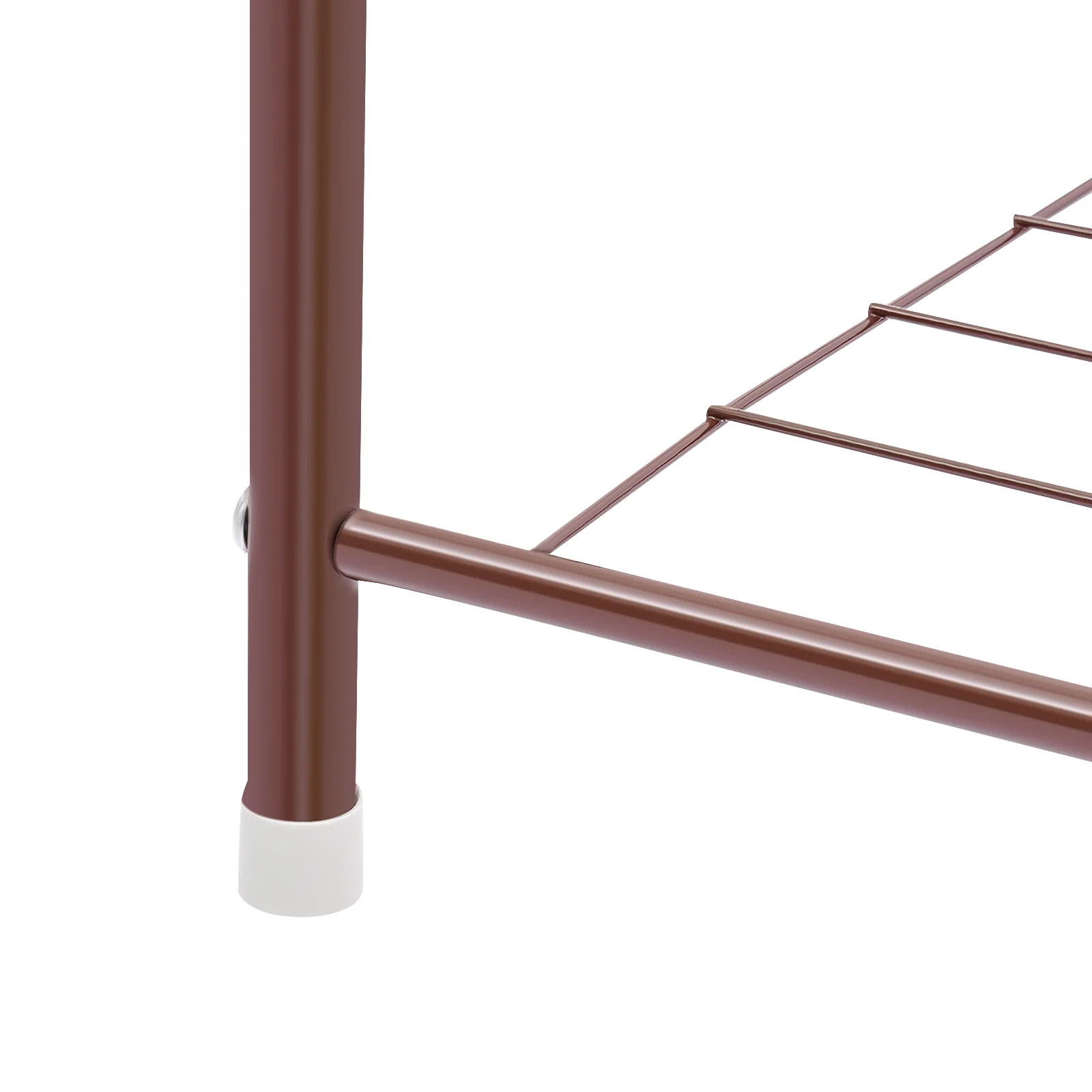 Independent Hanger Brown Metal Shoe Hanger 4 Hooks Clothes Rack Clothes Hangers Coat Hanger Stand Wardrobe Stand