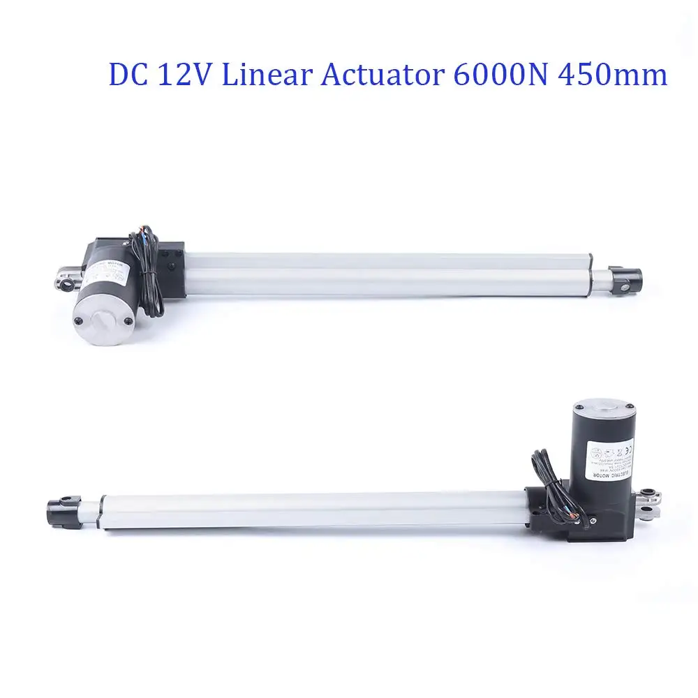 450mm Linear Actuator Electric High Speed Durable Stroke for Industrial Home, Robotics and Office Usage