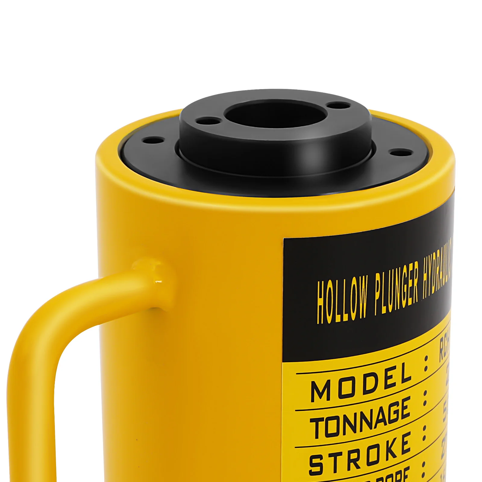 20T Hydraulic Cylinder Jack 900CC Hydraulic Jack RCH2050 Flexible ZG3/8 Quick Coupling for CP-700 Series Hand Pump