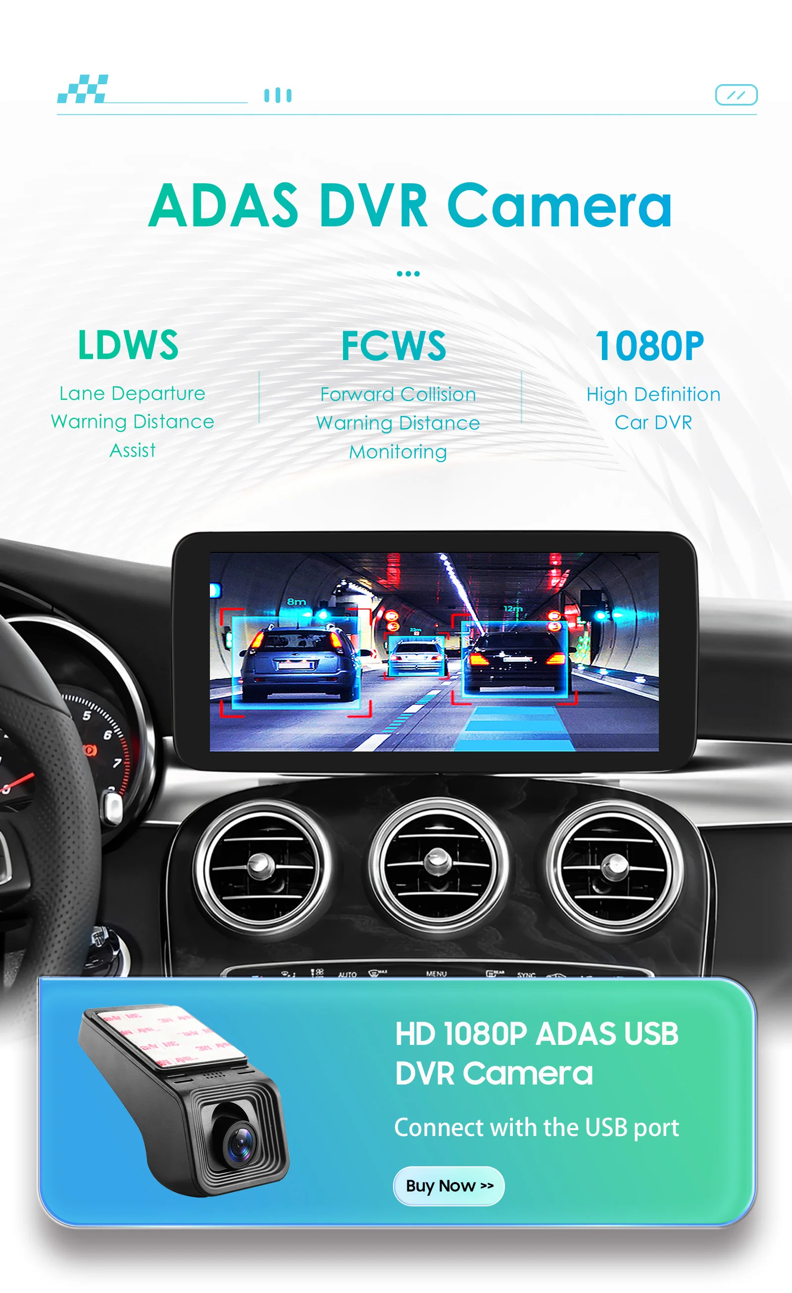 10.25" Android Auto Car Radio for Mercedes Benz C-Class W205 2015 - 2018 NTG 5.0 Intelligent System CarPlay GPS RDS DSP 4G BT