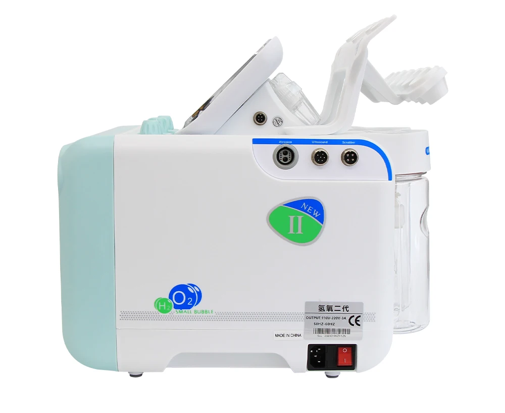 AOKO 6/7 In1 H2-O2 Hydro Dermabrasion Hydrogen dermabrasion Bio-lifting Spa Facial Ance Pore Cleaner Facial Bubble Machine