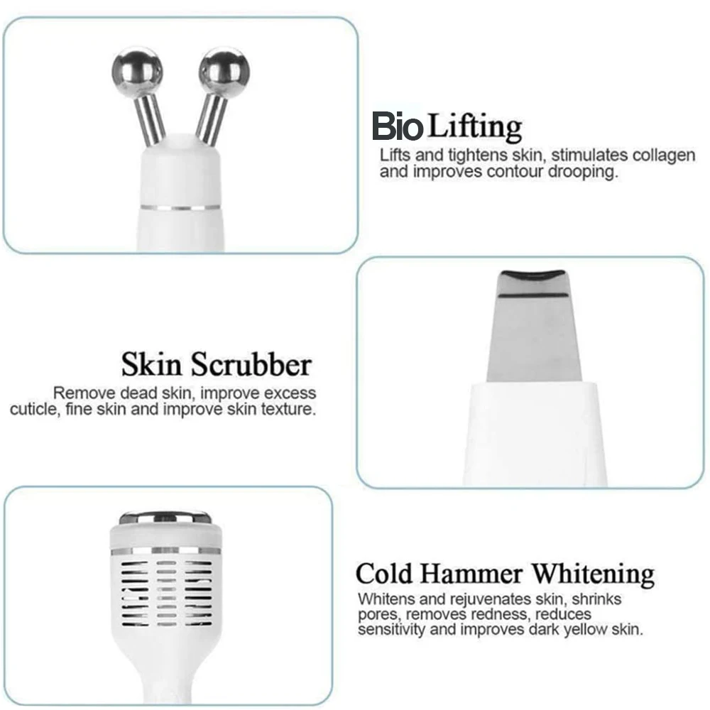 AOKO 6/7 In1 H2-O2 Hydro Dermabrasion Hydrogen dermabrasion Bio-lifting Spa Facial Ance Pore Cleaner Facial Bubble Machine