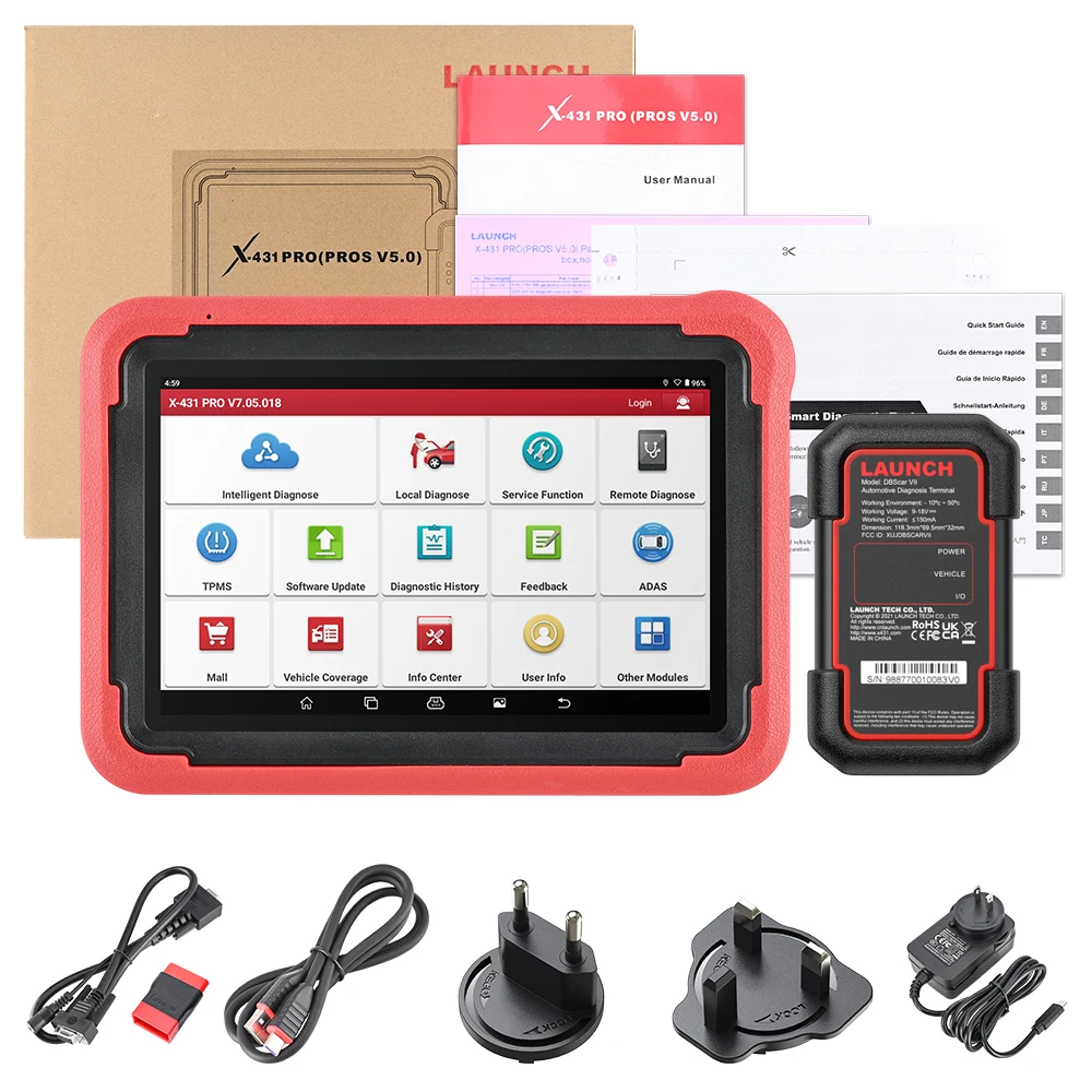 LAUNCH X431 PROSV5.0 Diagnostic Tools OBD2 Scanner Diagnost Auto Automotive Tool Car Scan Autoscanner Diagnosis X-431 Pro V