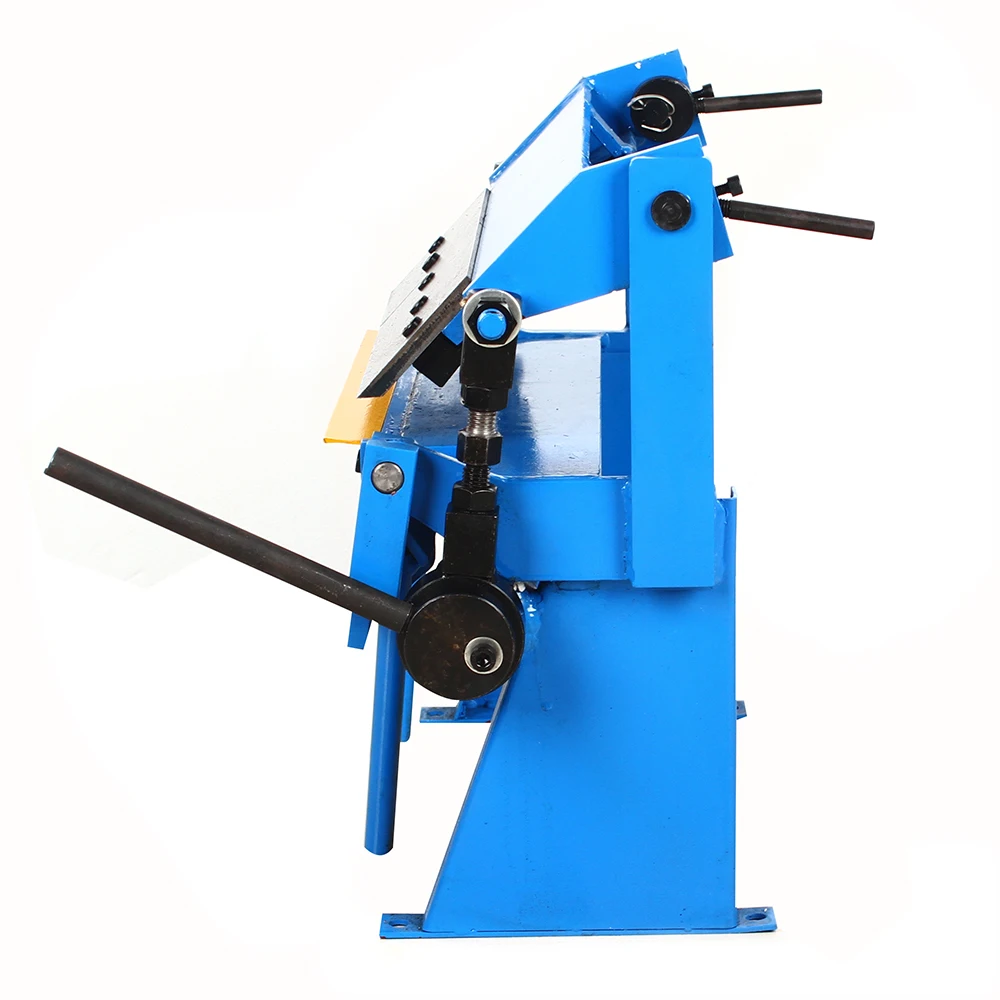 Manual Sheet Shear Brake Roller Bending Machine Metal 135 degrees Max 305mm