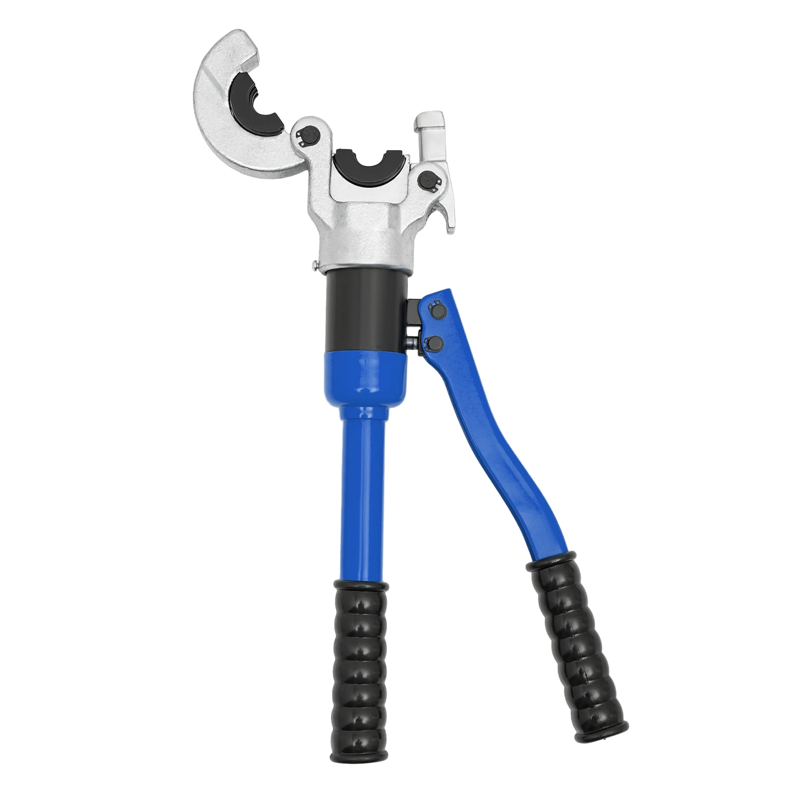 Manual Hydraulic Crimping Pliers Crimper 360° Rotating Head 5 Sets Of Dies V-shaped Mold