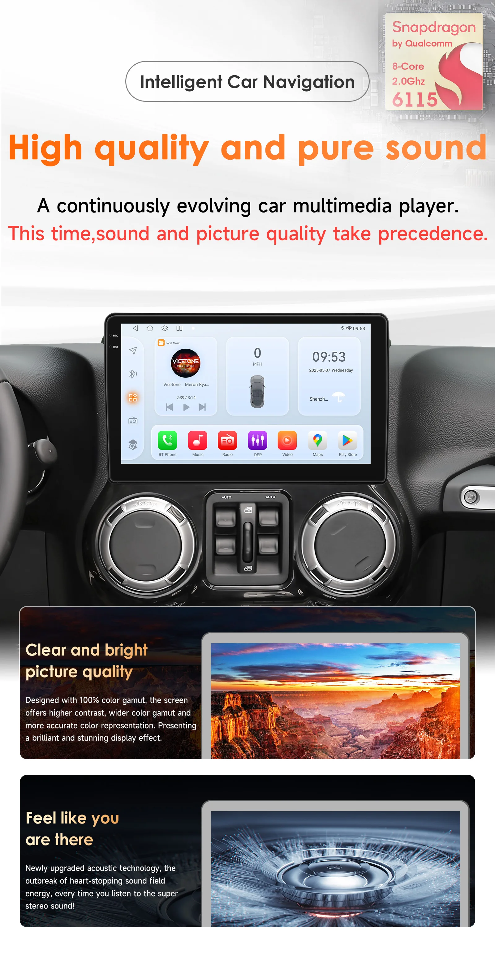Hizpo 10.1" Android Car Radio For JEEP Compass Patriot Chrysler 300C Sebring Liberty Dodge Wrangler Multimedia Video Player Navi