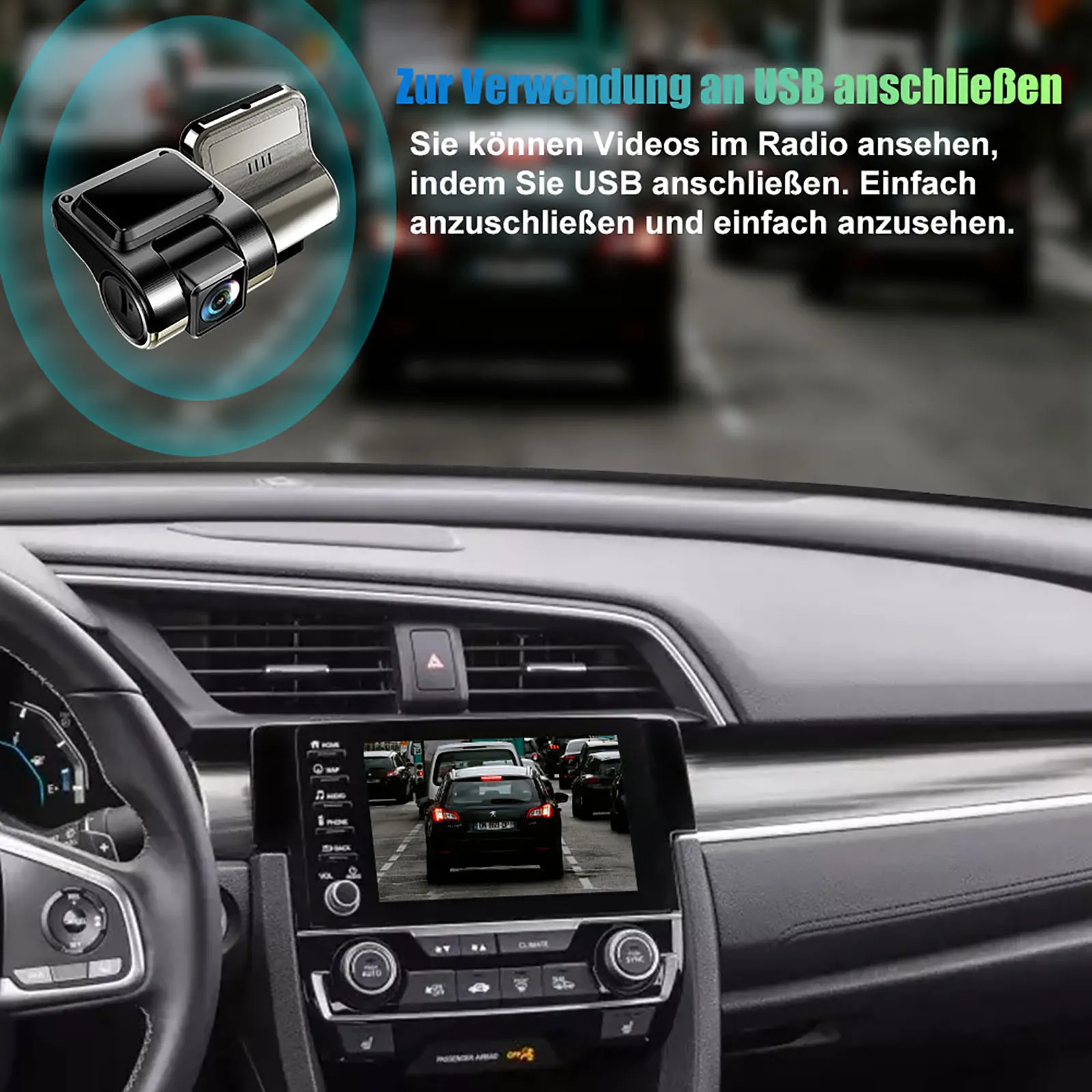 ESSGOO Night Vision Dash Cam 1080P Video Recorder Car Auto Vehicle DVR Camera Dash Cam G-Sensor Camera Car DVR 32G TF Card 170°