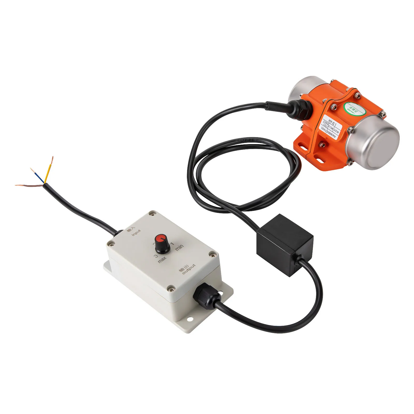 3000RPM 30W Vibration Motor Vibrationsmotor Hand Start AC Asynchronous Motor with Speed Controller 220V