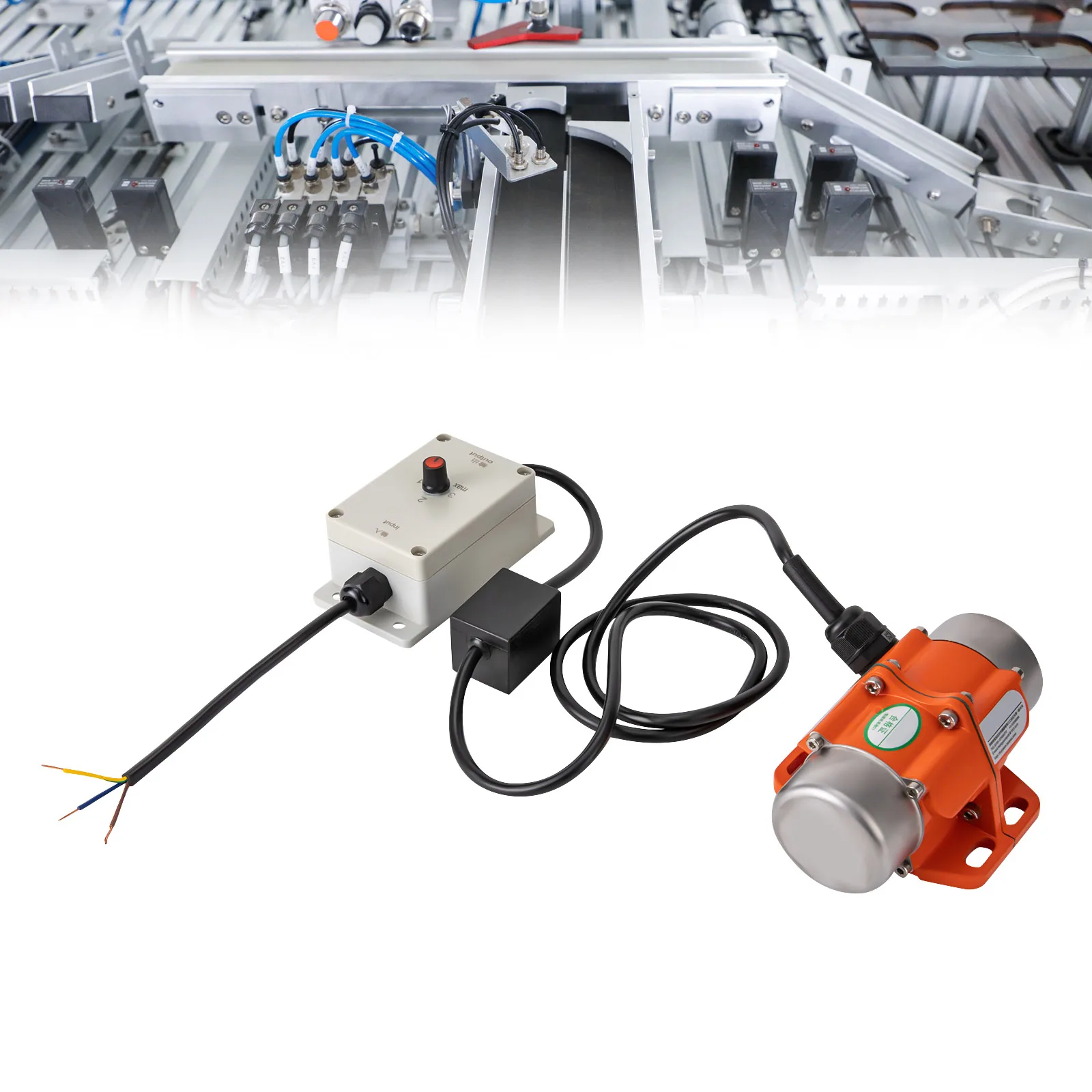 3000RPM 30W Vibration Motor Vibrationsmotor Hand Start AC Asynchronous Motor with Speed Controller 220V