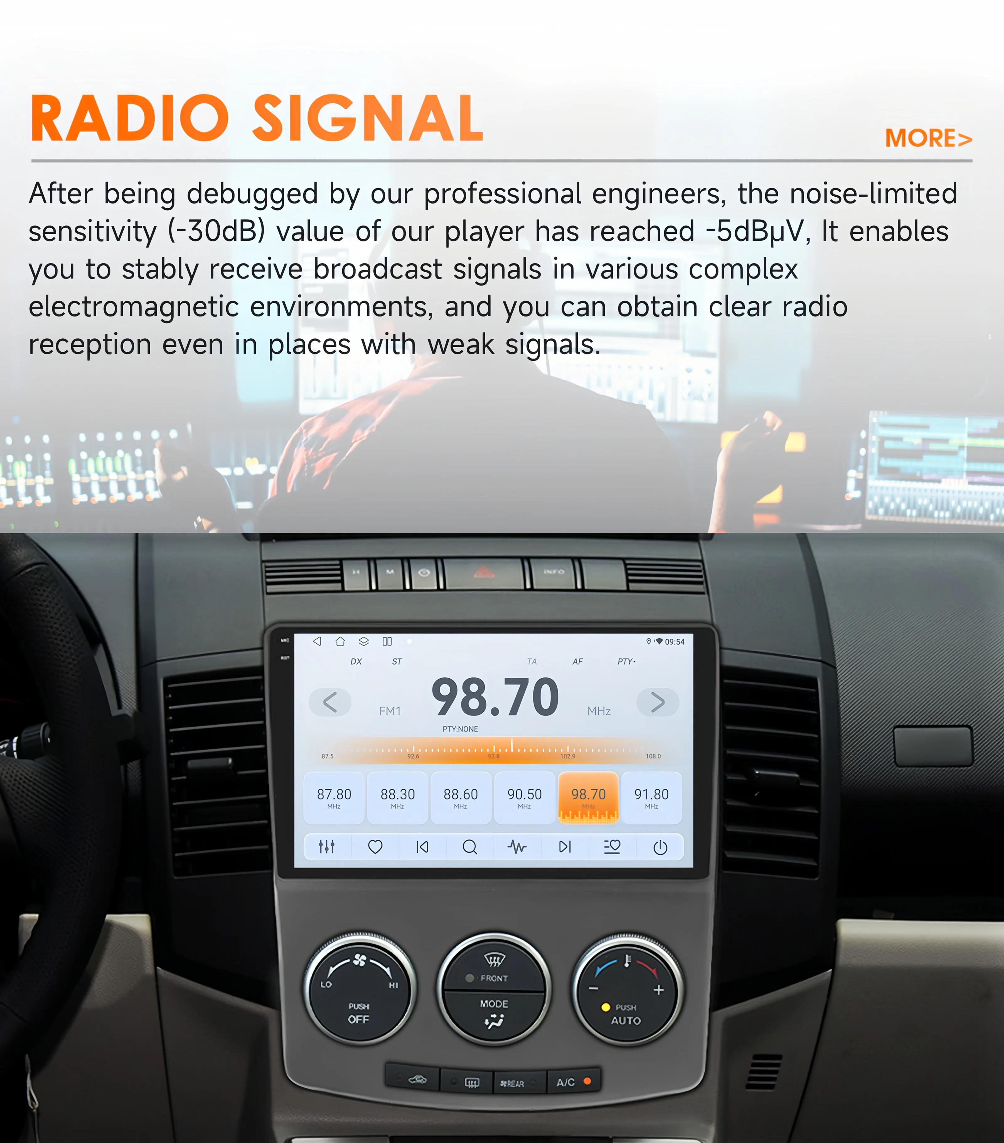 Hizpo AI Voice Radio For Mazda 5 2005 - 2010 4G Car Multimedia Video Player GPS 2din Autoradio Wireless CarPlay Android Auto DSP