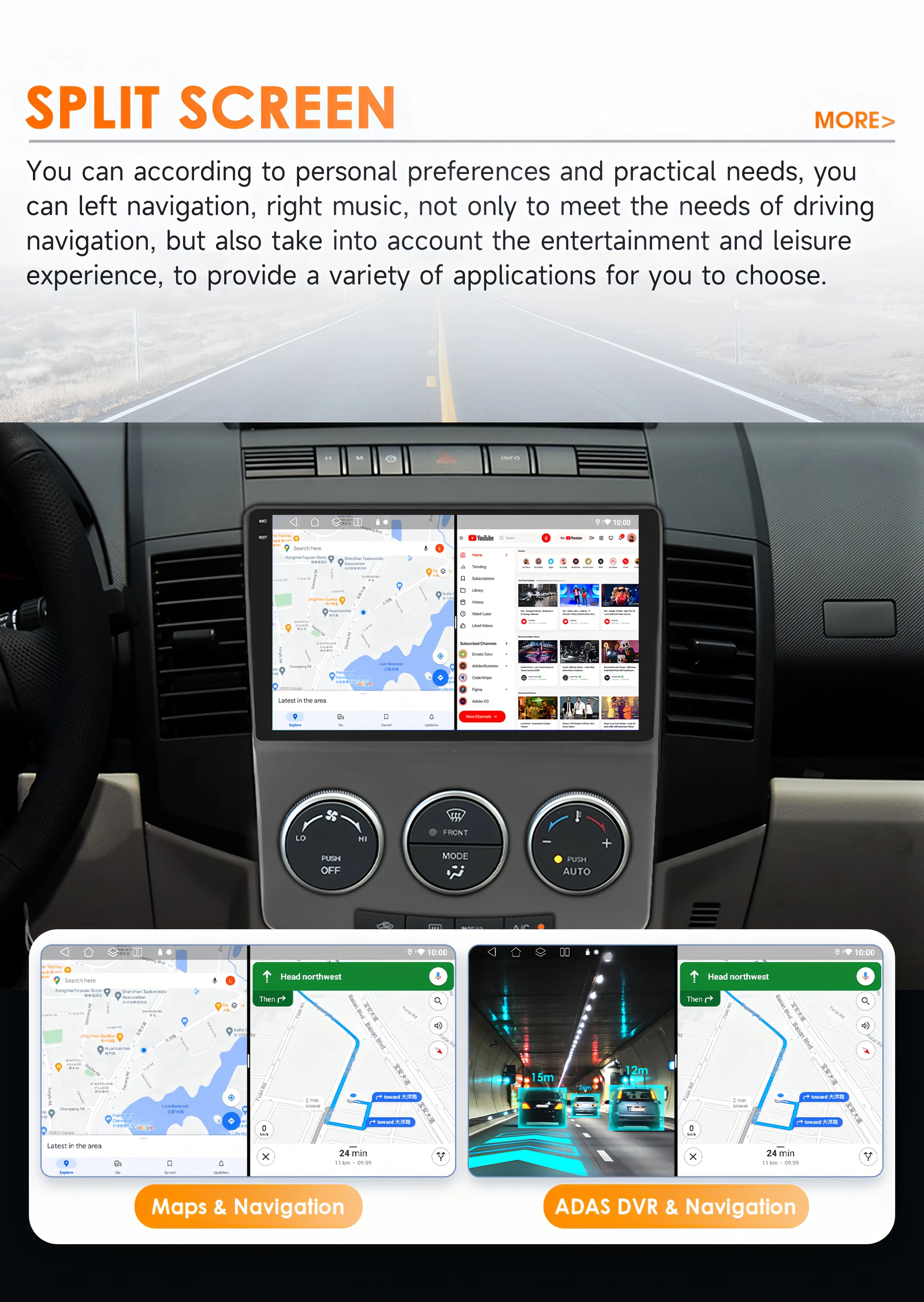 Hizpo AI Voice Radio For Mazda 5 2005 - 2010 4G Car Multimedia Video Player GPS 2din Autoradio Wireless CarPlay Android Auto DSP