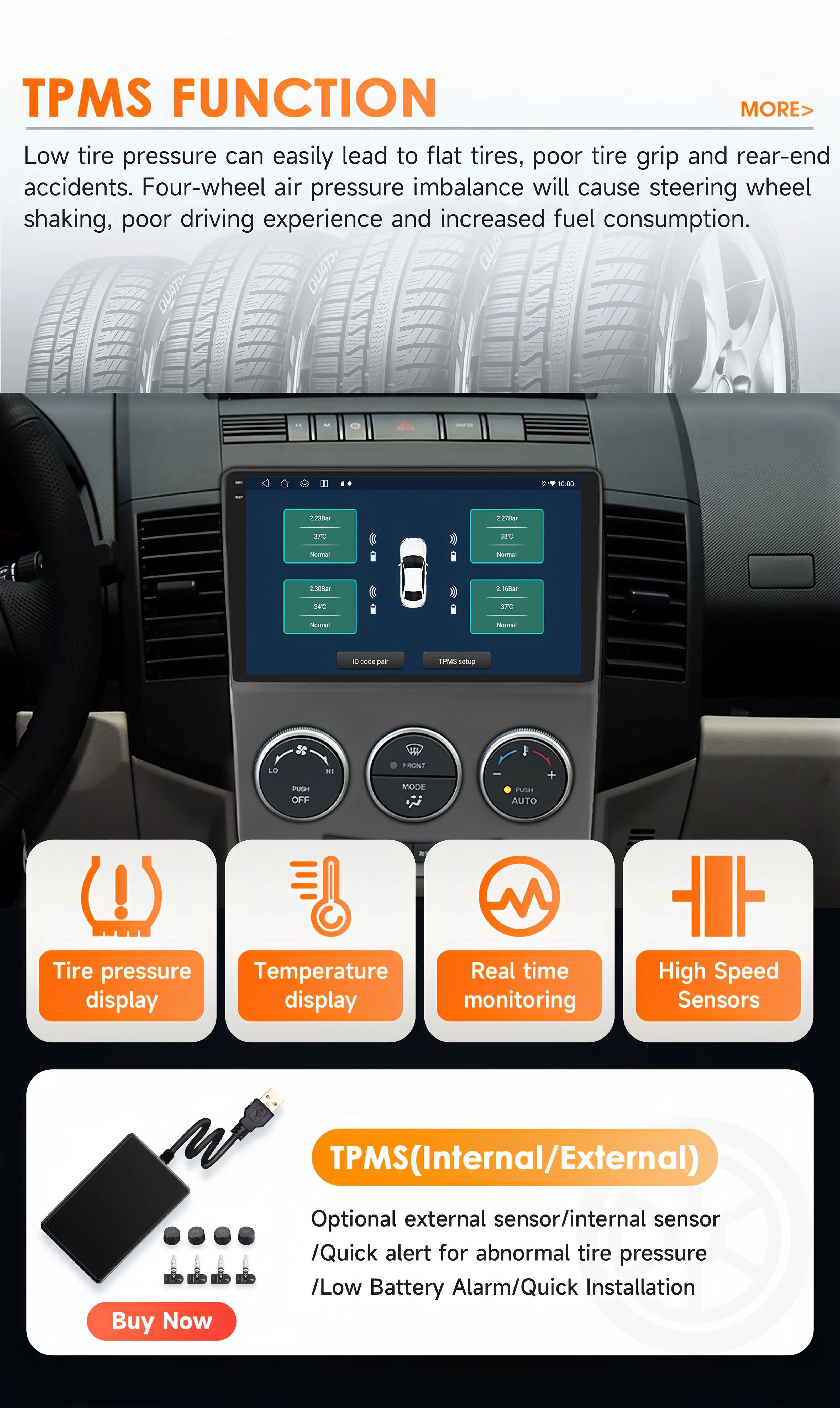 Hizpo AI Voice Radio For Mazda 5 2005 - 2010 4G Car Multimedia Video Player GPS 2din Autoradio Wireless CarPlay Android Auto DSP