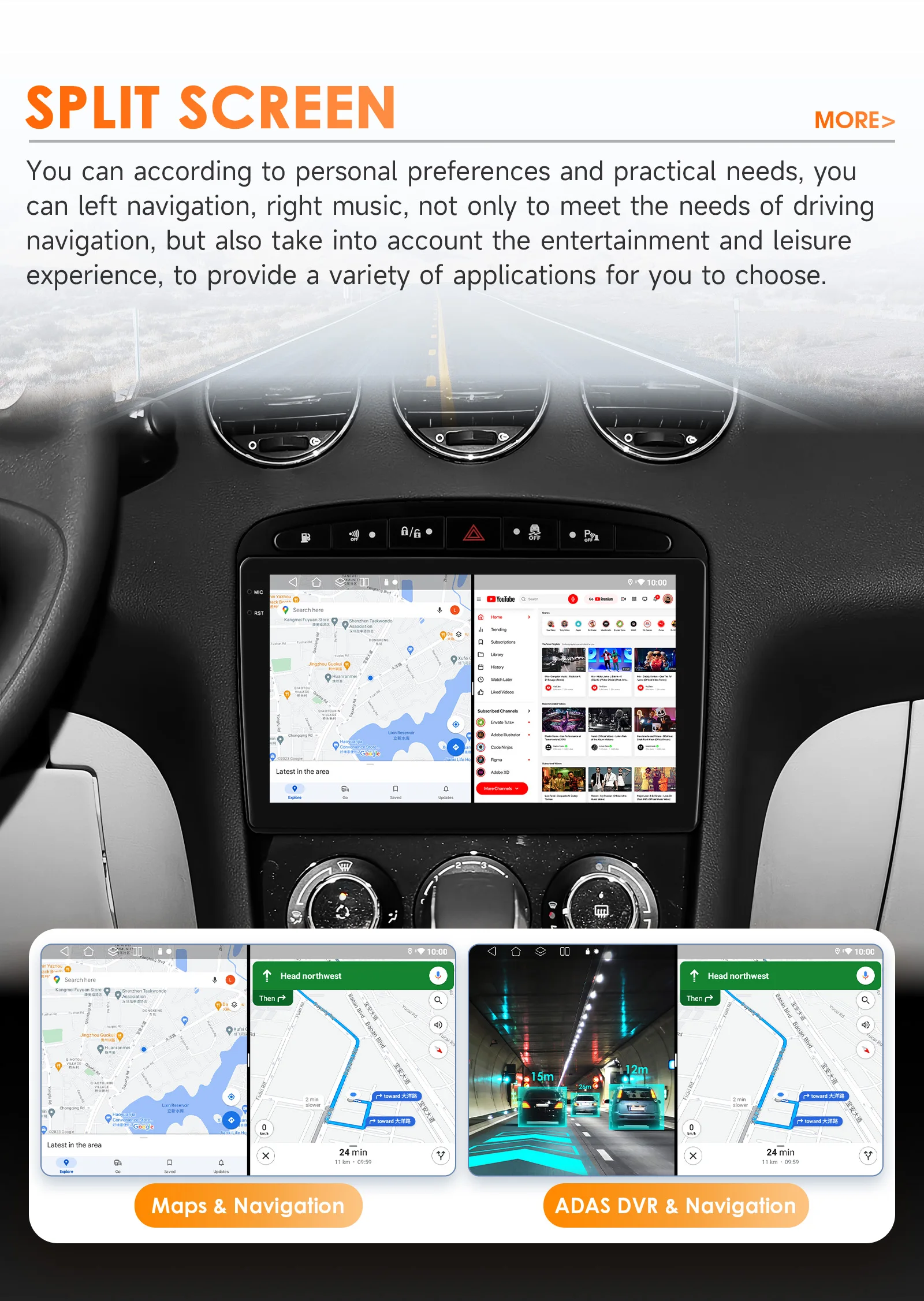Hizpo Car Intelligent Systems For Peugeot 308 308SW 408 2012 - 2020 Raido CarPlay Android Auto No 2 din 2din DVD GPS Navigation