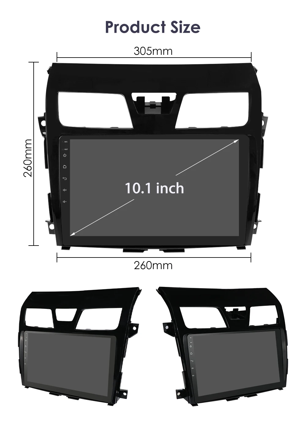 Hizpo 2Din 10.1inch Android13 Car Radio for Nissan ALTIMA TEANA 3 2013 - 2018 Navigation GPS RDS DSP BT 4G CarPlay Android Auto