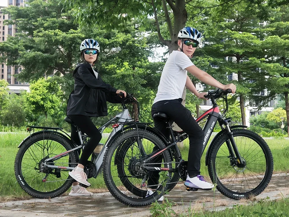 YG90 E-bike 1000W Motor 48V17AH Lithium Battery 27.5 inch All terrain Tire Electric Bicycle Hydraulic Brake Adult Electric Bike