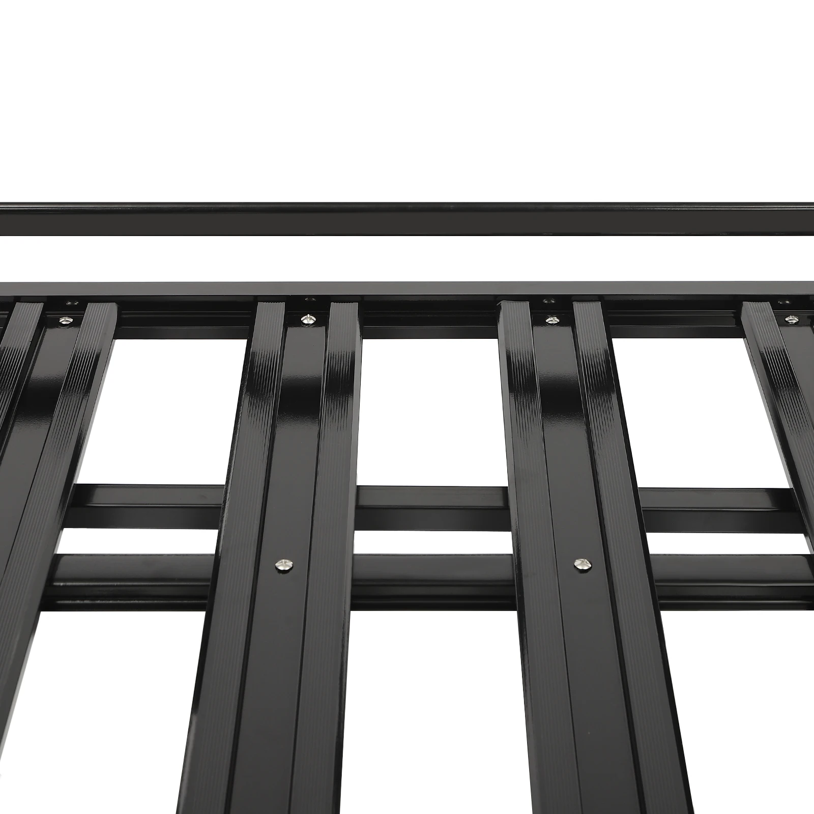140x100cm/160×100cm Universal Aluminum Car Roof Rack Cargo Basket Tray Luggage Carrier Black Load 150kg for SUV w/Built-in Racks