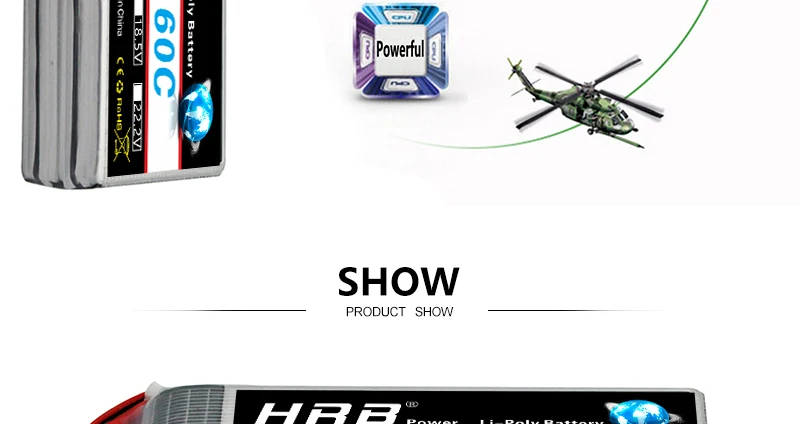 HRB 14.8V 4000mah Lipo Battery 4S XT60 T Deans XT90 EC5 For Hexacopter Quadcopter FPV Airplanes Car Racing Boat RC Parts 60C