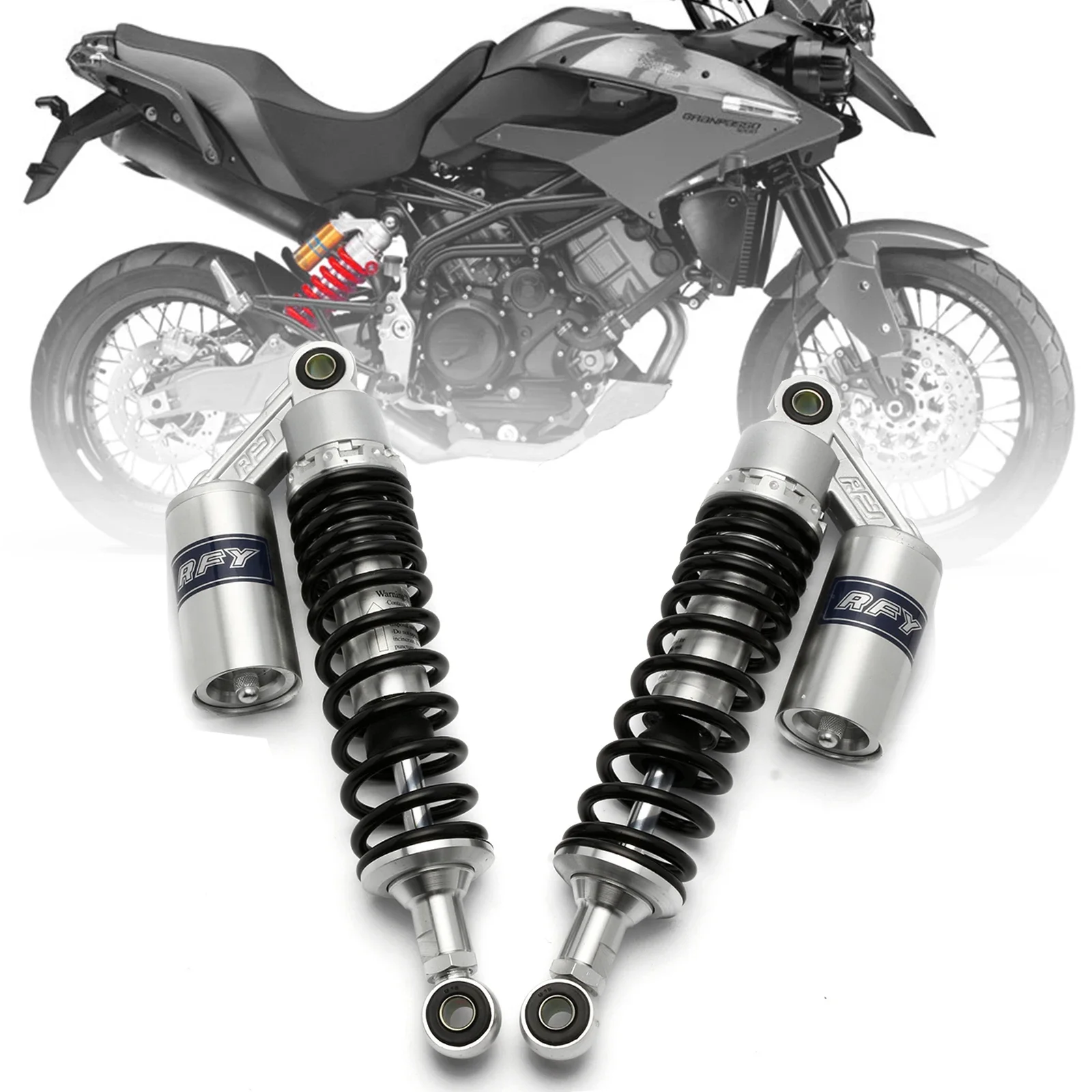 Motorcycle Shock Absorber 320mm Air Protection Falling Spring Suspension Motor Dirt Bike Scooter Quad ATV VVT Shocks Absorbers