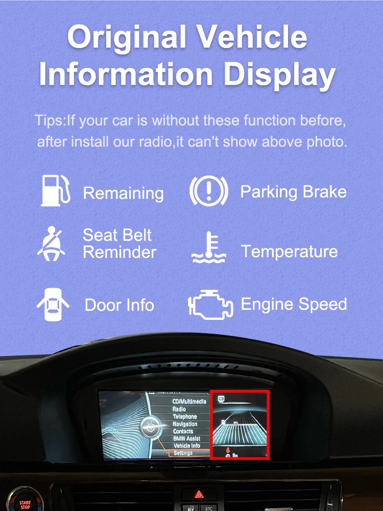 AUTOTOP 10.25 Inch 1920*720 Linux Screen Car Radio Wireless CarPlay Android Auto For BMW X3 X4 F25 F26 2011-2017 CIC NBT System