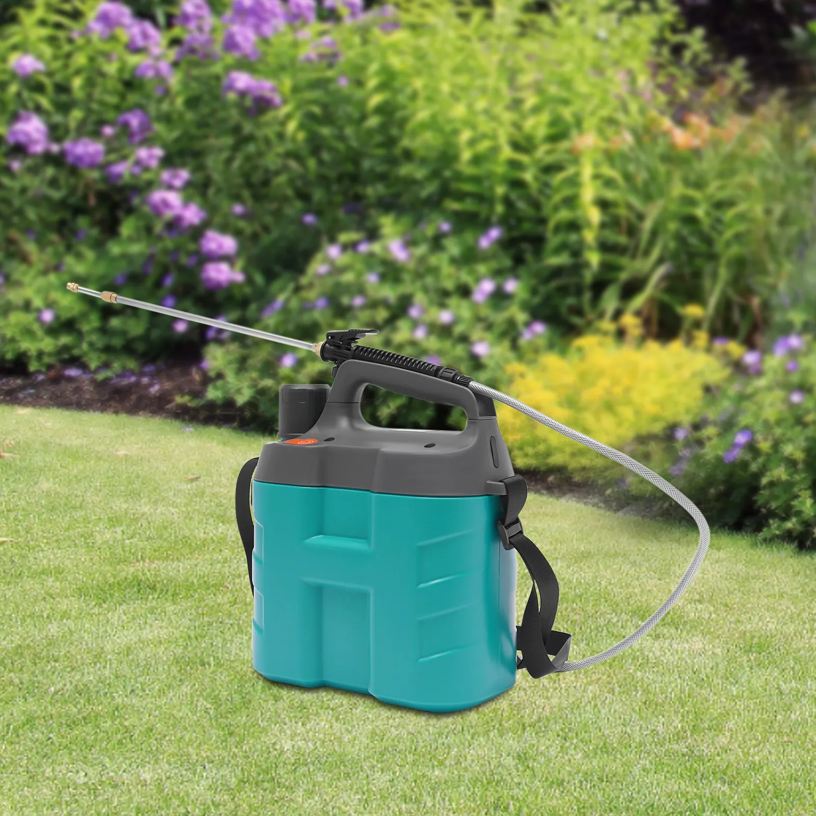 8L Electric Garden Sprayer with Lithium Battery Portable Multi-Purpose for Cleaning Gardening Pest Control EU Standard