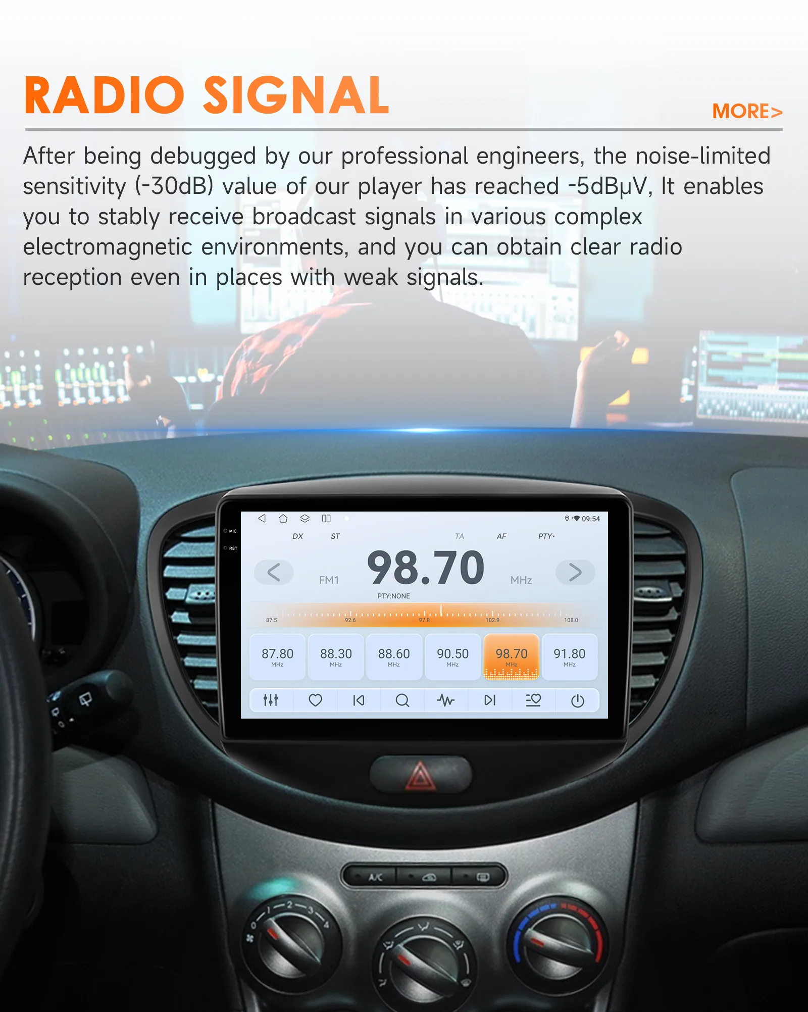 9" Hizpo 2Din Android14 Car Radio for Hyundai i10 2007- 2013 BT 4G Auto CarPlay Navi GPS RDS DSP Snapdragon 6115 360°CAM