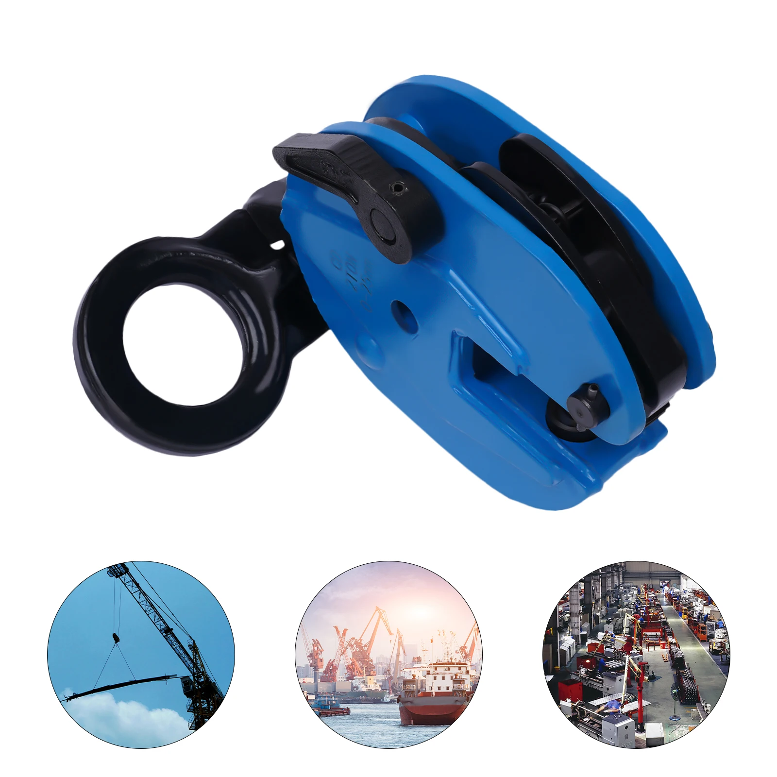 2 Ton High-Quality Alloy Steel Plate Lifting Clamp Jaw Opening Clamp for Lifting And Transporting Heavy Duty 4409.25 LBS Capacity