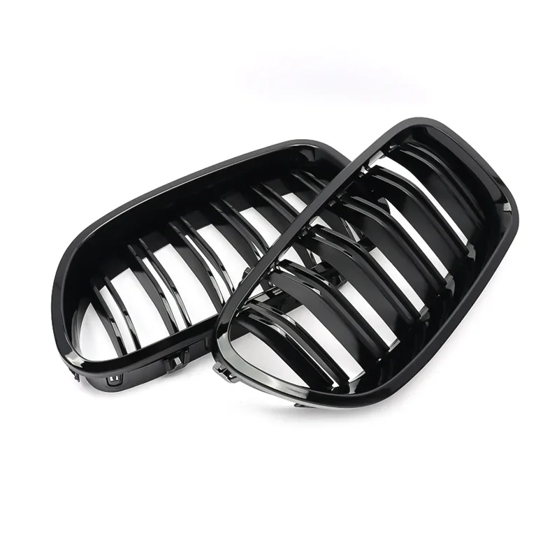 SAIQINGSP Gloss Black Front Hood Kidney Grilles For BMW F10 F11 M5 535i 550i 528i 2010-16 CAR Accessories TOOLS