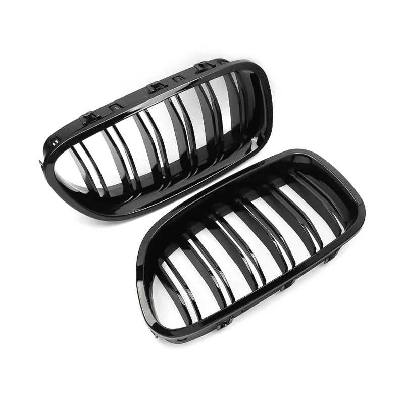 SAIQINGSP Gloss Black Front Hood Kidney Grilles For BMW F10 F11 M5 535i 550i 528i 2010-16 CAR Accessories TOOLS