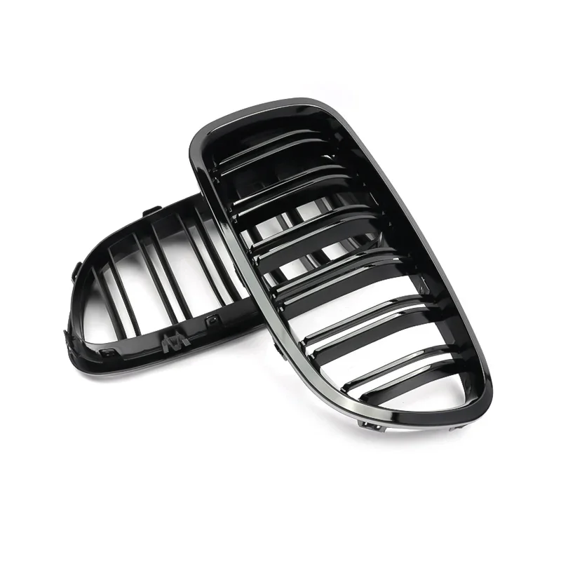 SAIQINGSP Gloss Black Front Hood Kidney Grilles For BMW F10 F11 M5 535i 550i 528i 2010-16 CAR Accessories TOOLS