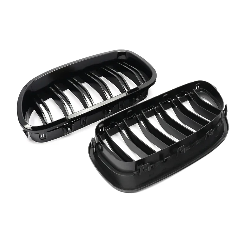 SAIQINGSP Gloss Black Front Hood Kidney Grilles For BMW F10 F11 M5 535i 550i 528i 2010-16 CAR Accessories TOOLS