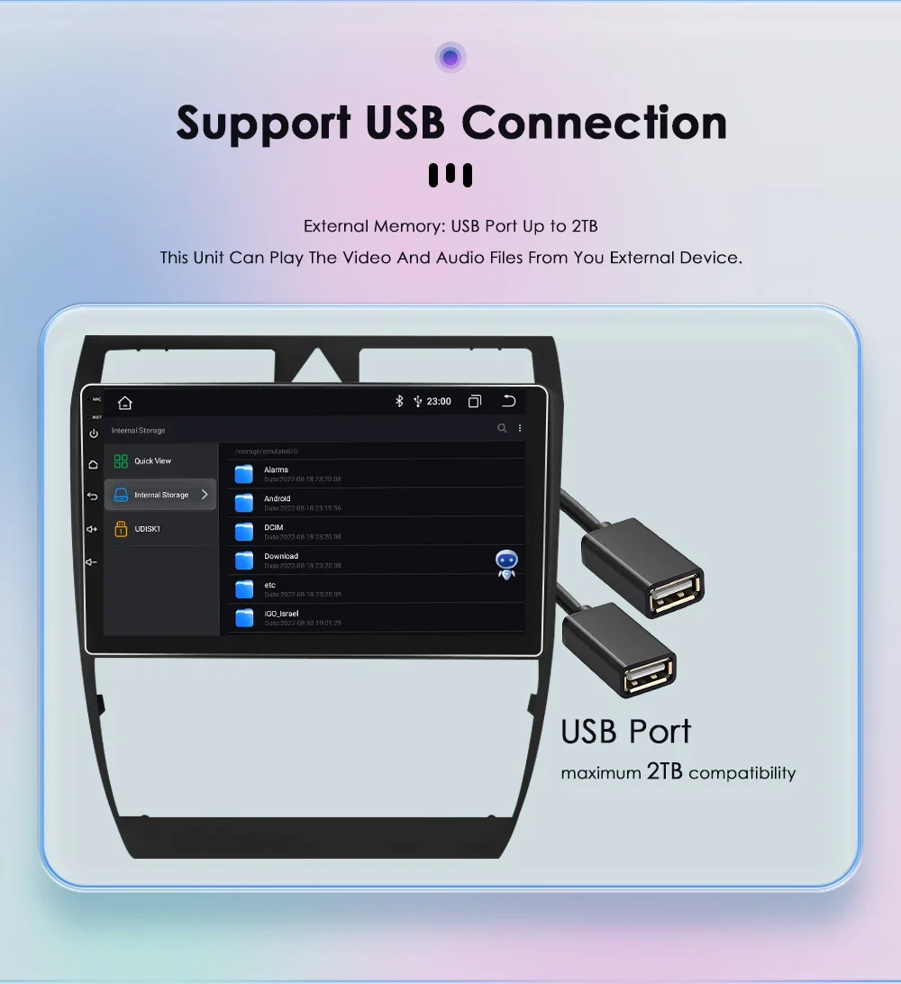 Hizpo 2Din 9inch CarPlay Andoird Auto Car Radio for Audi A6 RS6 S6 1997 - 2004 Navi GPS RDS DSP SWC BT 4G UI7862 Multimedia