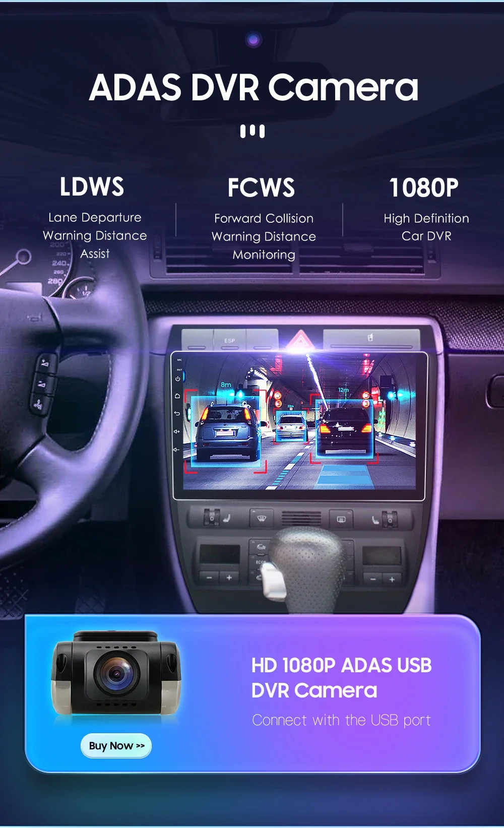 Hizpo 2Din 9inch CarPlay Andoird Auto Car Radio for Audi A6 RS6 S6 1997 - 2004 Navi GPS RDS DSP SWC BT 4G UI7862 Multimedia
