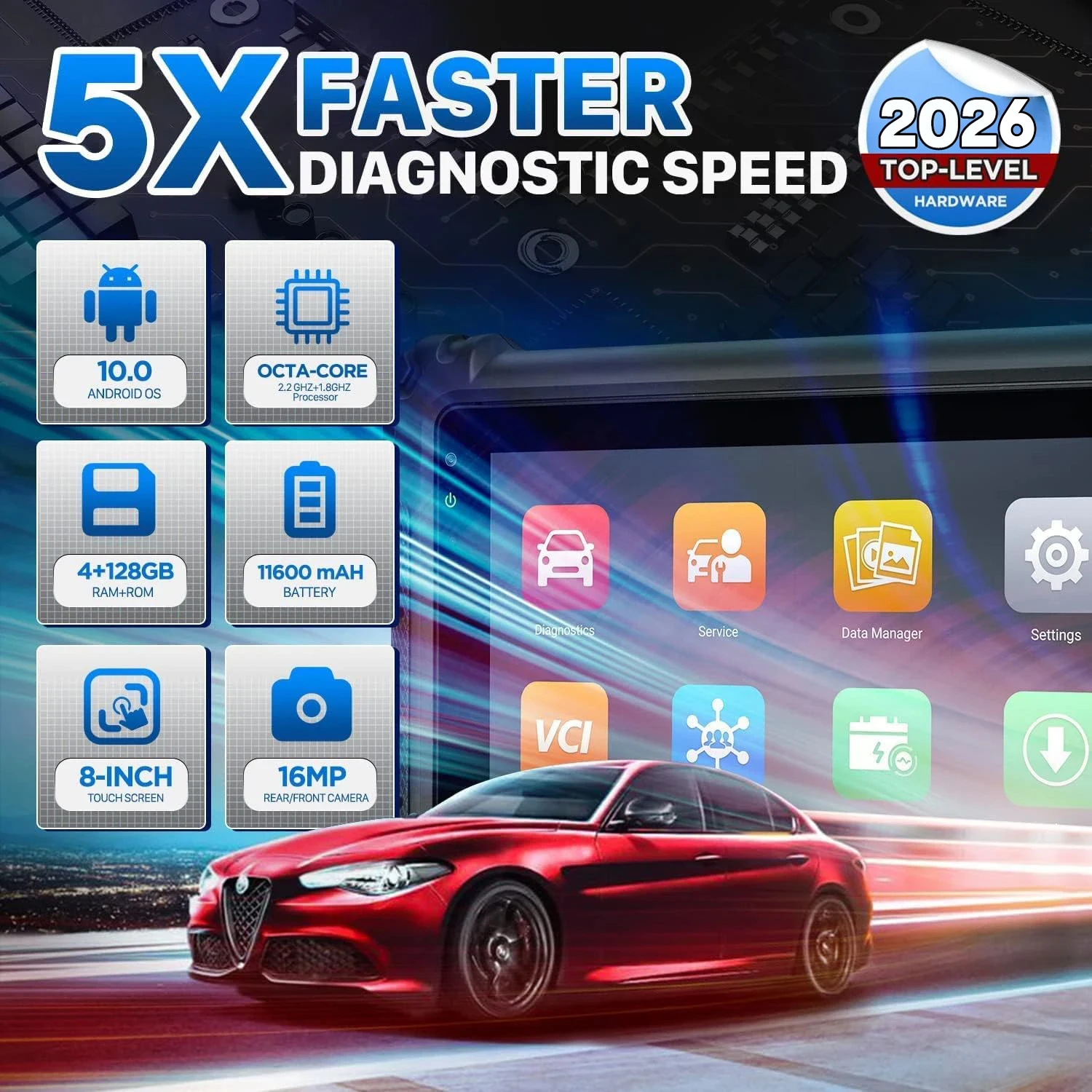 Autel Maxicom Mk906S Pro Diagnostic Tool Bluetooth Scanner Car Ecu Coding Mk906 Pro Automotive Tools Pk Ms906Bt Mk906 Pro