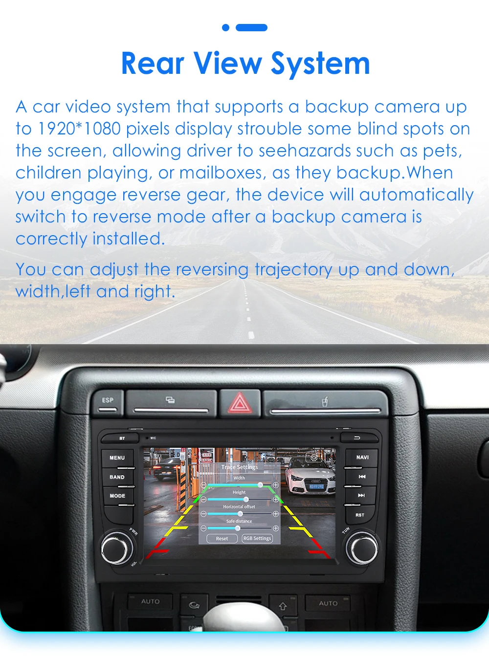 Hizpo 7 Inch Car Multimedia Radio For Audi A4 2002-2007 S4 RS4 B6 B8 B7 GPS Navi 2din Stereo Wireless CarPlay Android Auto