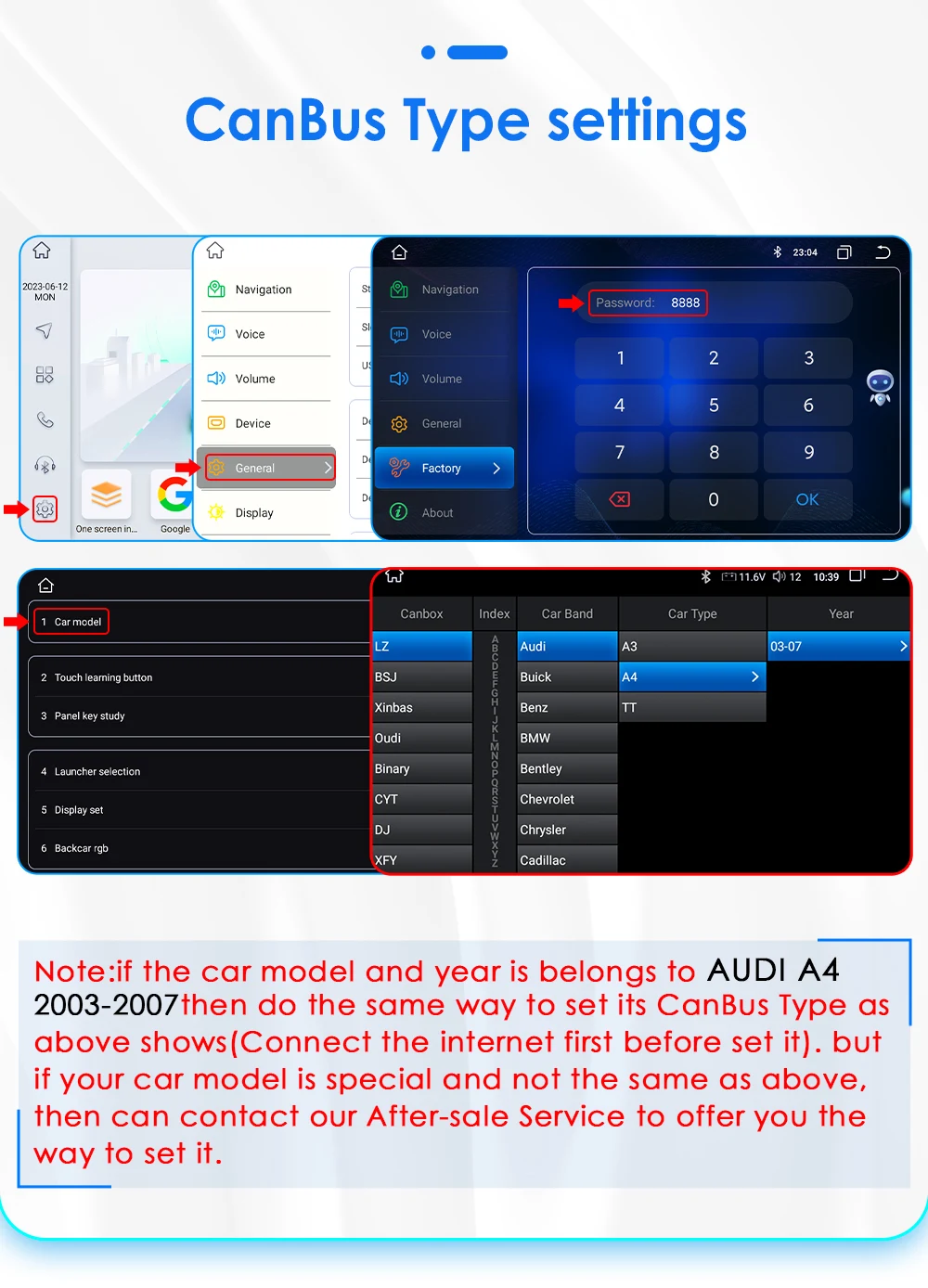 Hizpo 7 Inch Car Multimedia Radio For Audi A4 2002-2007 S4 RS4 B6 B8 B7 GPS Navi 2din Stereo Wireless CarPlay Android Auto